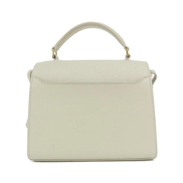 Saint Laurent Cassandra 623930 BOW0W Bag in 9207/BLANC vintage / GOLD metal fittings calf from KOMEHYO, photo 2 of 2
