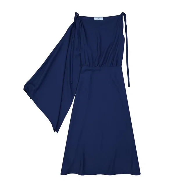 Prada Blue Acetate Casual Dress in Blue from HEWI