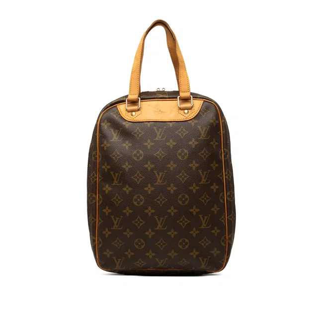 Brown Louis Vuitton Monogram Excursion Handbag in Brown Coated canvas from Designer Revival, photo 1 of 1