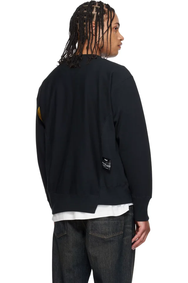UNDERCOVER Black Champion Edition UC1F4801 Sweatshirt, photo 3 of 4 from SSENSE