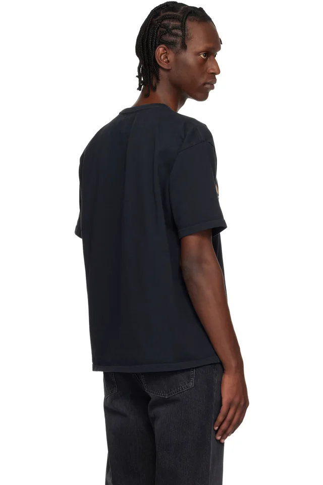 Rhude Black Montenegro Regatta T-shirt, photo 3 of 4 from SSENSE