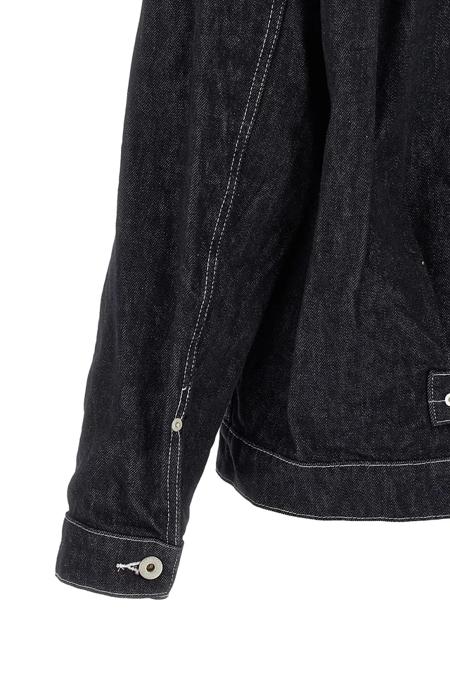 Comme des Garçons Homme Pleated Denim Jacket, photo 6 of 6 from SENSER