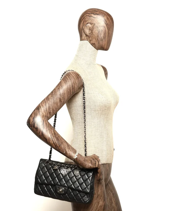 Chanel Medium Valentine Single Flap Bag in Leather from A Retro Tale, photo 9 of 9