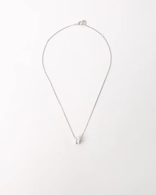 Chanel Ultra 18k White Gold Necklace in White from A Retro Tale, photo 3 of 8