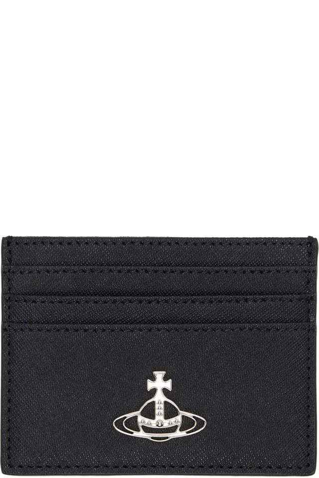 Black Flat Card Holder, image 1 of 1 from SSENSE