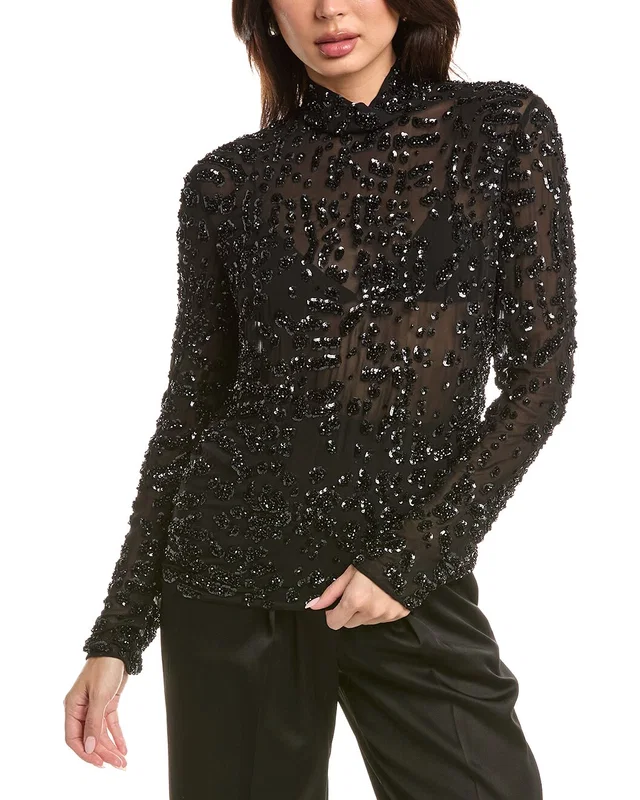 Tom Ford Silk Embellished Top, image 1 of 1 from Rue La La