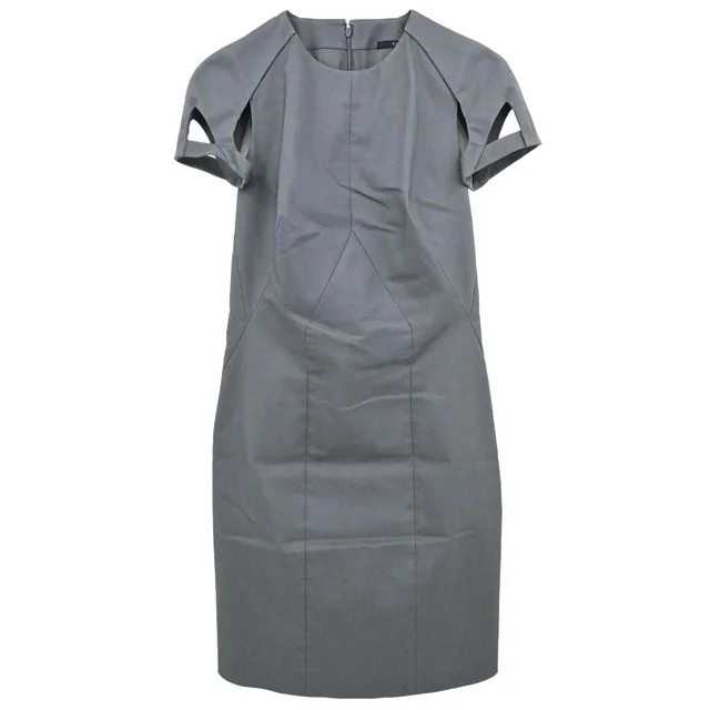 Gucci 2009 Short Sleeve Dress Gray #40 in Grey from AMORE Vintage Tokyo