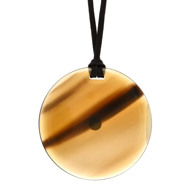 Hermès Buffalo Horn Minimale Necklace from FASHIONPHILE, photo 4 of 6