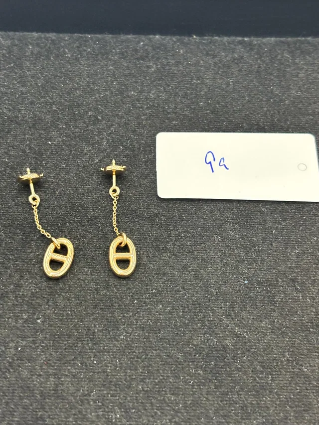 Hermès Chaine D'Ancre Earrings 21H158708 BK9a from Luxury Promise