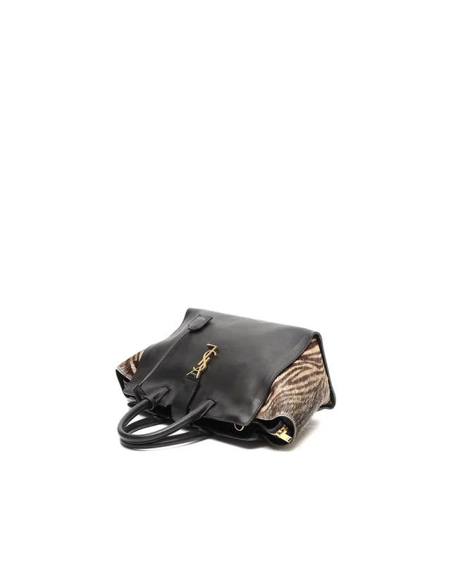 Saint Laurent Downtown Cabas Bag in Suede from A Retro Tale, photo 4 of 10