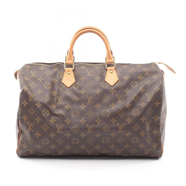 Louis Vuitton Handbag Speedy 40 Canvas Leather in Canvas from The Reluxe