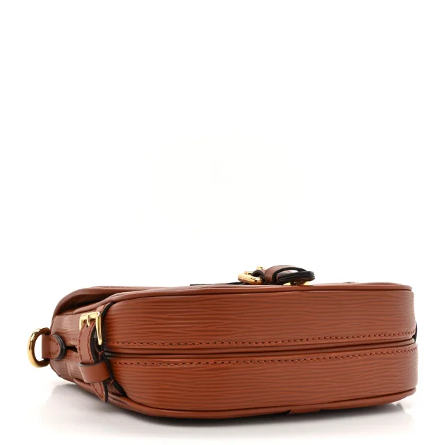 Louis Vuitton Epi Saumur BB Cognac in Brown Leather from FASHIONPHILE, photo 4 of 10