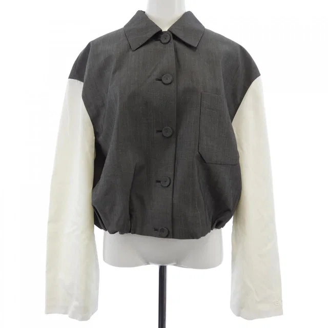 Fendi Jacket Gray in Grey from The Reluxe