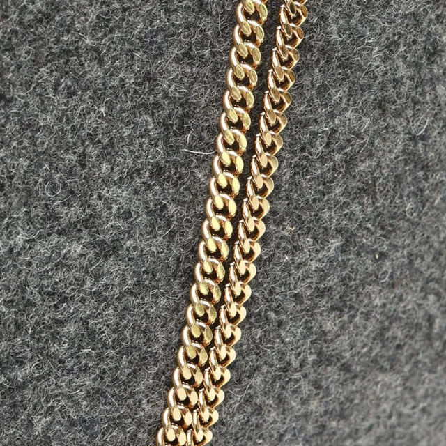 Fendi Small Flannel Bead Peekaboo ISeeU Chain Bag from A Retro Tale, photo 8 of 12