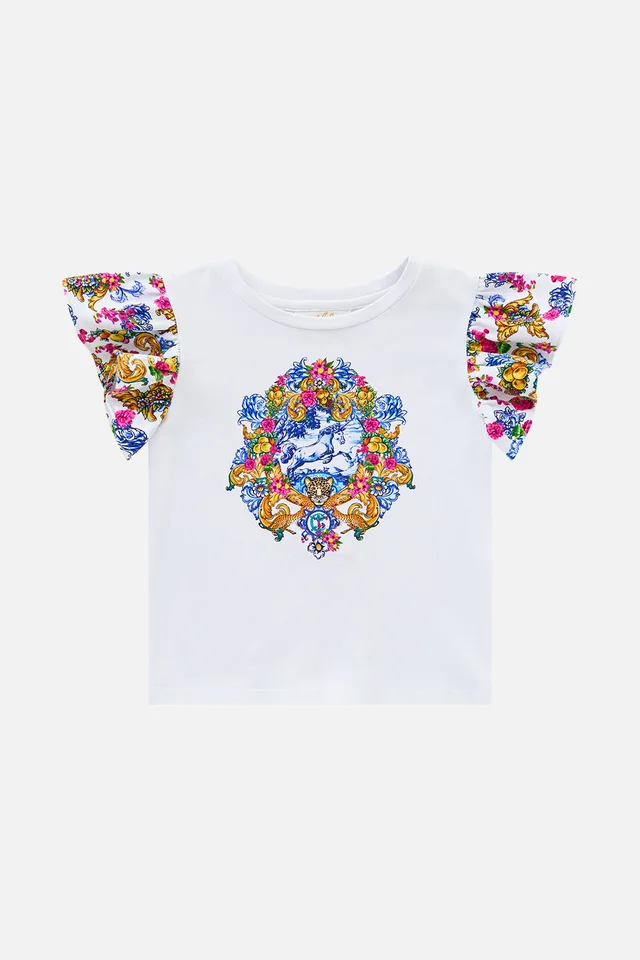 Camilla eBoutique BABIES TEE WITH FRILL SLEEVE ESPAÑA NIRVANA from CAMILLA, photo 1 of 1