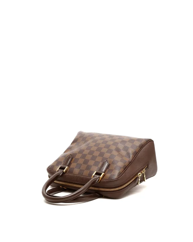 Louis Vuitton Damier Ebene Triana Bag in Brown Canvas from A Retro Tale, photo 4 of 10
