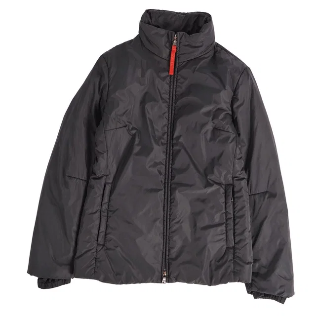 Prada Sport Jacket with Padding and Hood in Nylon from The Reluxe