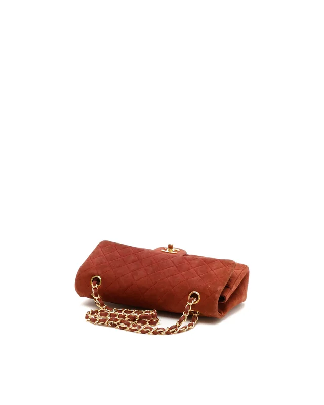 Chanel Classic Medium Double Flap Bag in Suede from A Retro Tale, photo 4 of 11