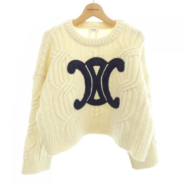 Celine Triomphe Knit Sweater from The Reluxe