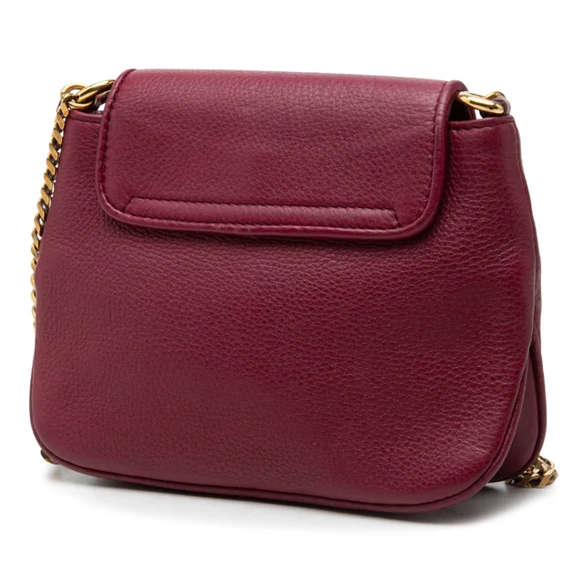 Red Gucci Small Calfskin 1973 Chain Crossbody in Red Calfskin from Designer Revival, photo 2 of 2