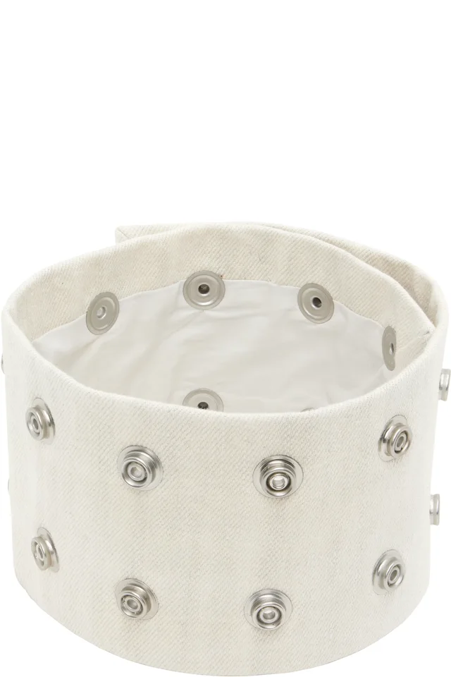Rick Owens DRKSHDW Temple Strobe Neck Band Choker, image 1 of 1 from SSENSE