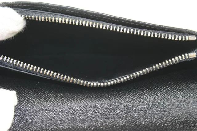 Louis Vuitton Damier Graphite Brazza Wallet Long Flap in Grey Canvas from Bagriculture