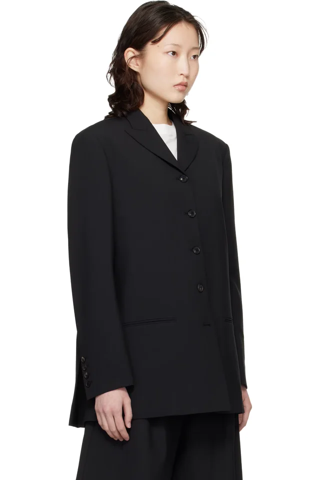 Cordera Black Tailored Blazer, photo 2 of 3 from SSENSE