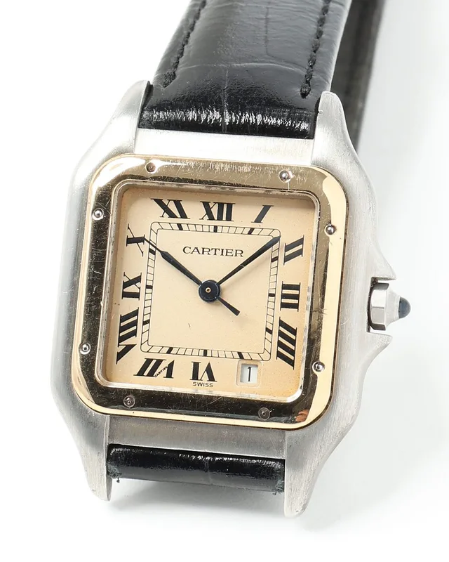 Cartier Panthère Date 27mm Watch in Leather from A Retro Tale, photo 2 of 2