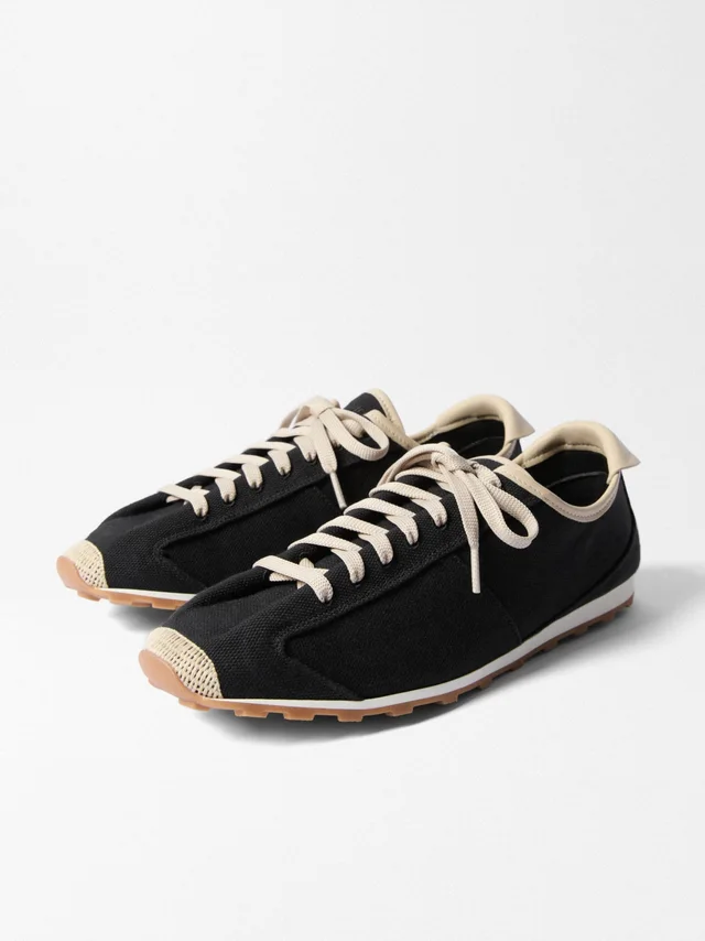 Jacquemus Les Tennis Mesh Low-Top Sneakers, photo 2 of 5 from SENSER
