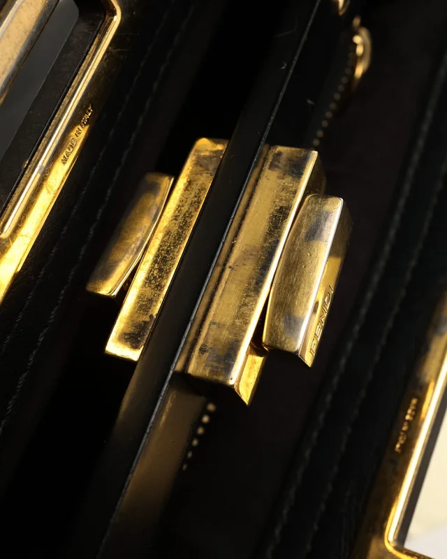 Fendi Medium Peekaboo Bag in Caviar leather from A Retro Tale, photo 11 of 13