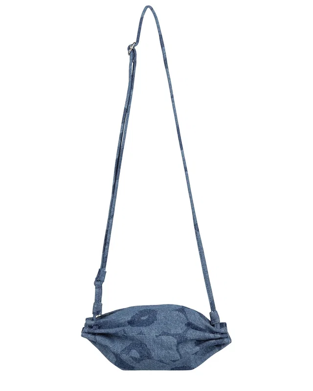 Marrimekko Marimekko Pikku Karla Denim Satchel, image 1 of 1 from Rue La La