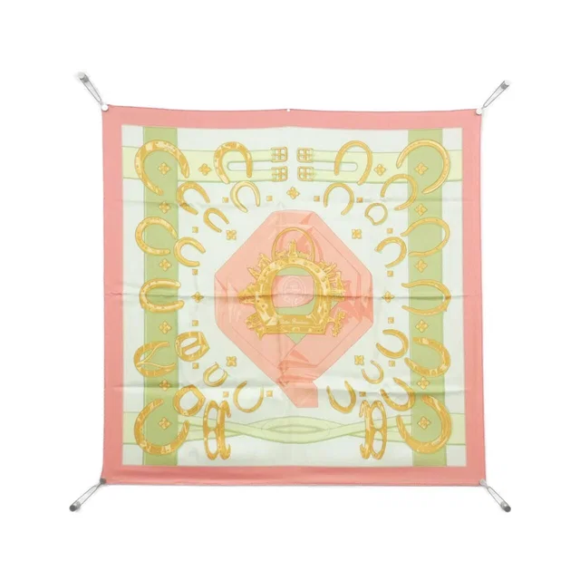 Hermès Porte Bonheur Carre Scarf in Silk from The Reluxe