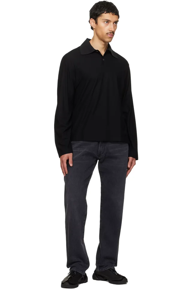 Citizens of Humanity Black Elijah Straight Archive Jeans, photo 4 of 4 from SSENSE