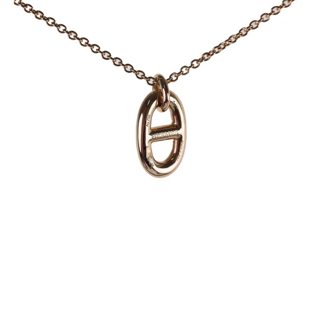 Dior Hermes Farandole 18k Rose Gold Necklace in Pink from The Purse Affair