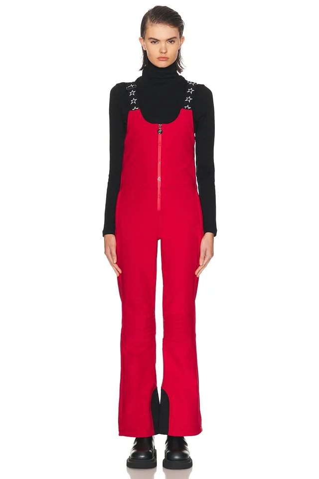 Perfect Moment JG Bib Pant in Red from FWRD, photo 1 of 1