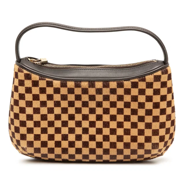 Brown Louis Vuitton Damier Sauvage Tigre Handbag in Brown Leather from Designer Revival