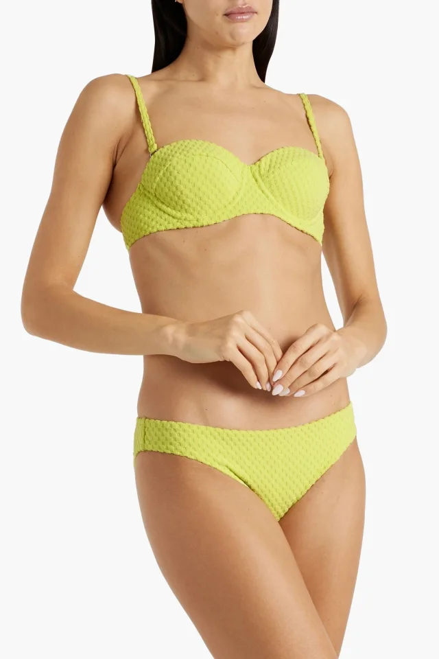 Seafolly Stretch-Jacquard Low-Rise Bikini Briefs, photo 2 of 4 from THE OUTNET