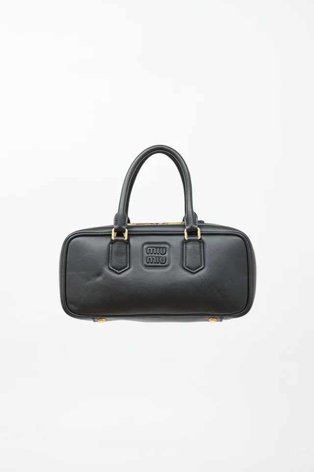 Miu Miu Leather Arcadie Bag in Leather from VSP Consignment