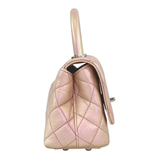 Chanel Coco Handle Mini Bag Coloured Metallic Hardware from Luxury Promise, photo 2 of 2