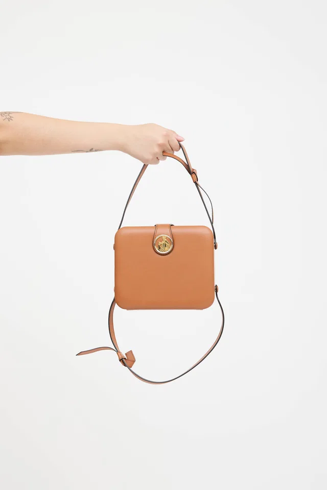Lanvin Bento Box Bag in Leather from VSP Consignment