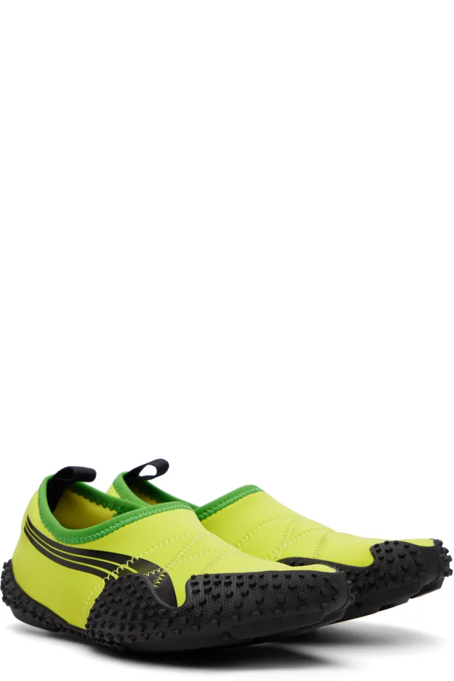 PUMA Green Mostro Flex Sneakers, photo 4 of 5 from SSENSE