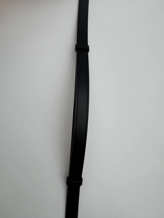 Hermès Kelly Splas'H 18 Belt Black Box Leather Palladium Hardware in Black Box leather from Luxury Promise, photo 8 of 9