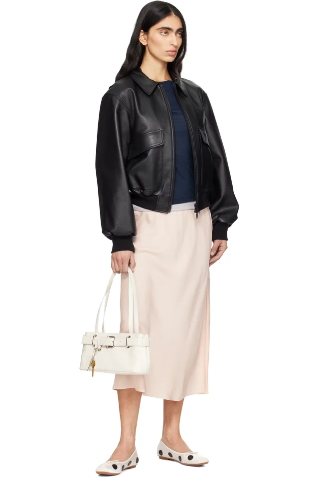 OSOI Off-White Shoulder Brocle Mini Bag, photo 4 of 4 from SSENSE