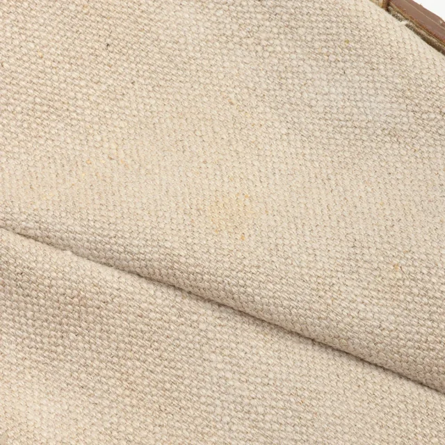 Saint Laurent Mombasa Handbag - Beige in Beige Canvas from VINTAGE QOO TOKYO, photo 15 of 16