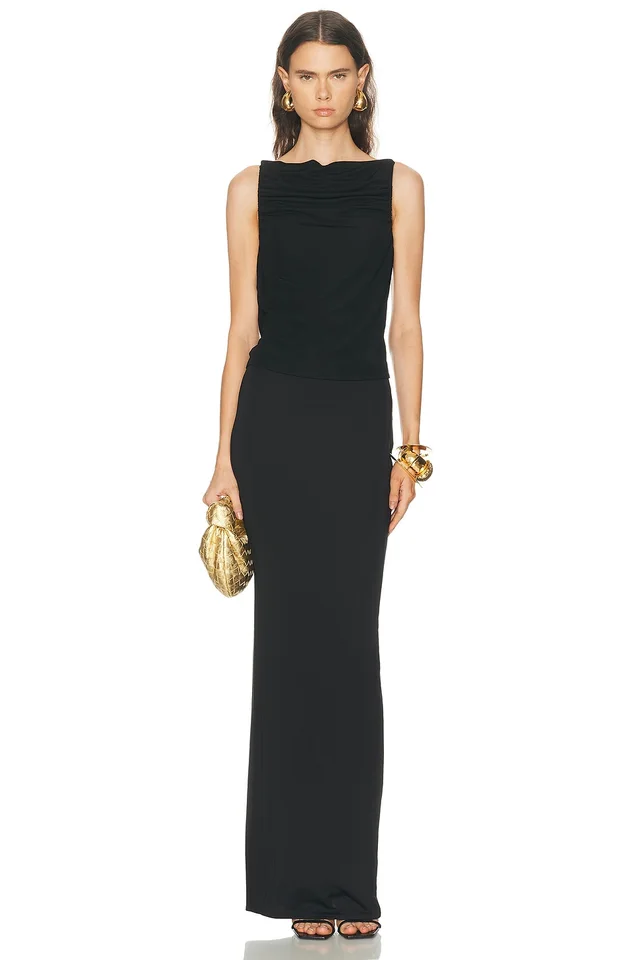 Cult Gaia Isiah Top in Black, photo 2 of 2 from FWRD