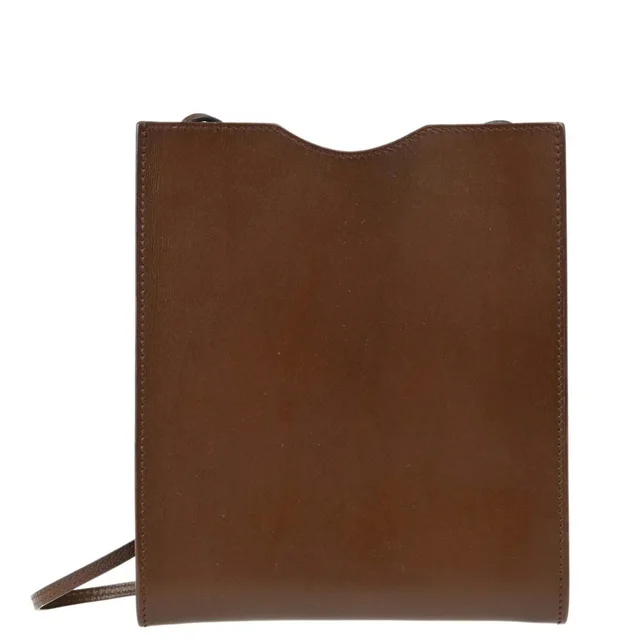 Hermès Havane Box Calf Onimaitou Shoulder Bag in Box leather from AMORE Vintage Tokyo