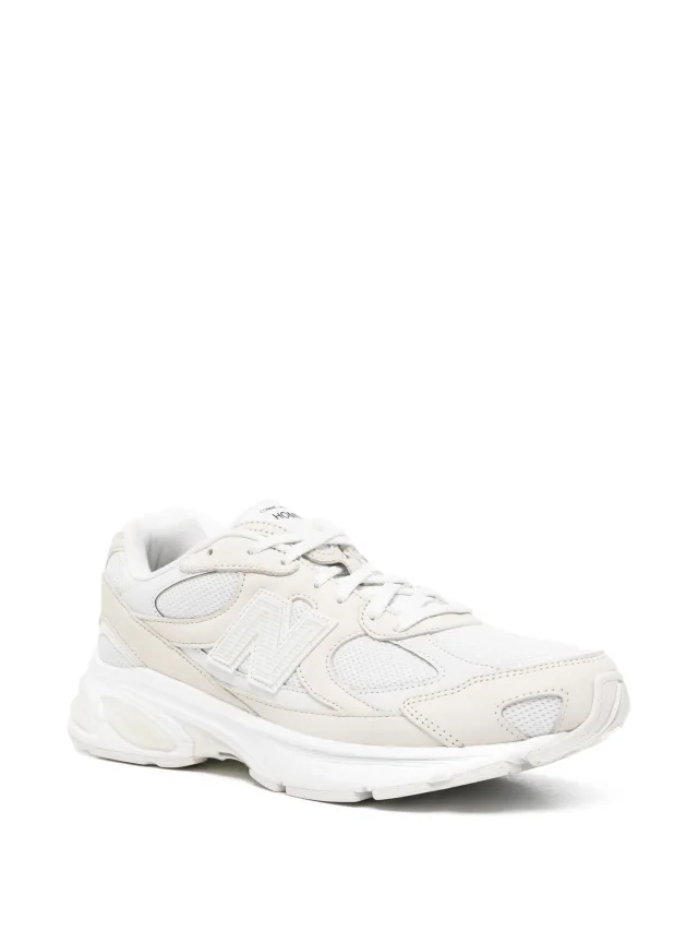Comme des Garçons Homme panelled lace-up sneakers, photo 2 of 2 from FARFETCH