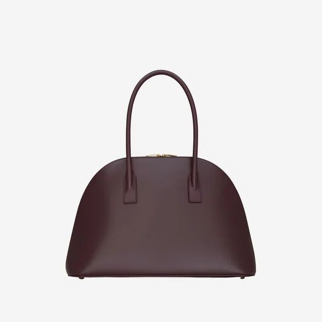 Saint Laurent Sac De Jour Top Handle Bag — Burgundy Leather in Burgundy Leather from HEWI