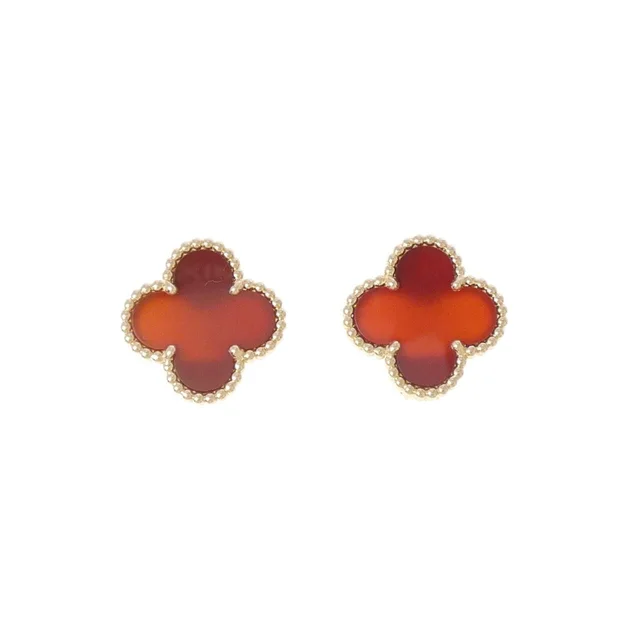 Van Cleef & Arpels Vintage Alhambra Earrings from The Reluxe