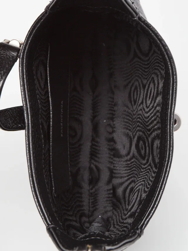 Balenciaga x Gucci Grey/Black Canvas/Leather The Hacker Project 1961 Mini Jackie Bag in Black Canvas from Yoogis, photo 8 of 10